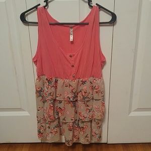 Floral tank top